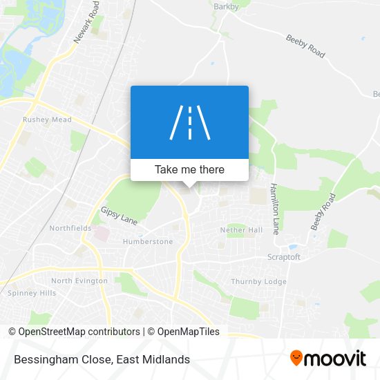 Bessingham Close map