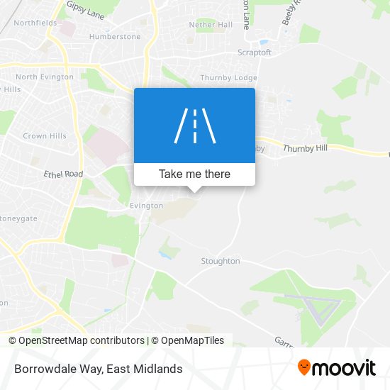 Borrowdale Way map