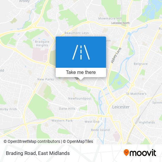 Brading Road map