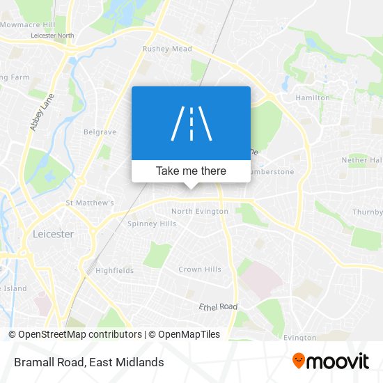 Bramall Road map