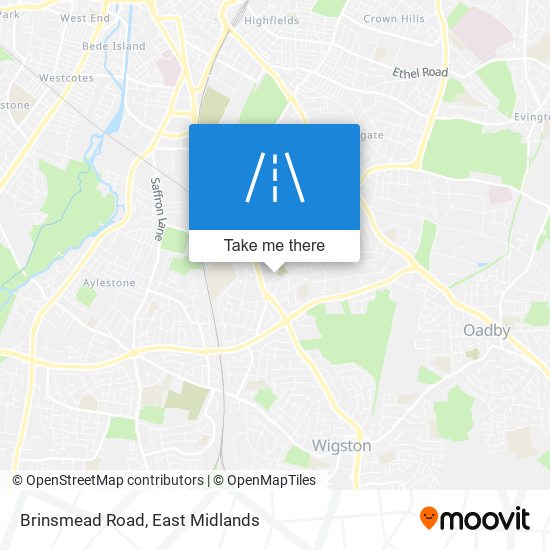 Brinsmead Road map