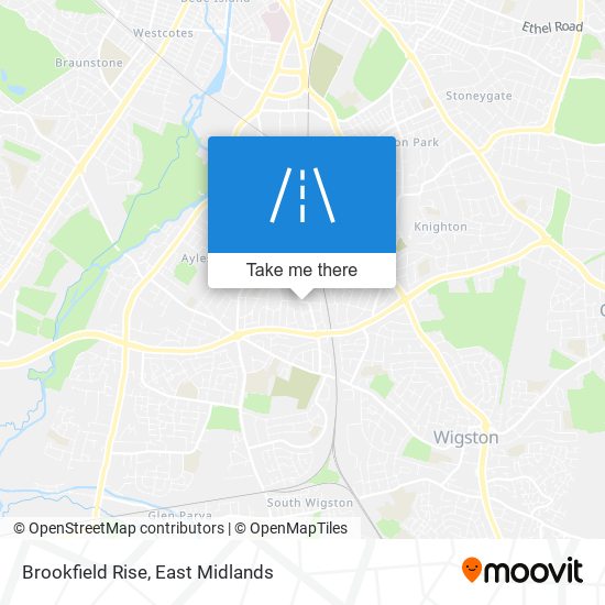 Brookfield Rise map