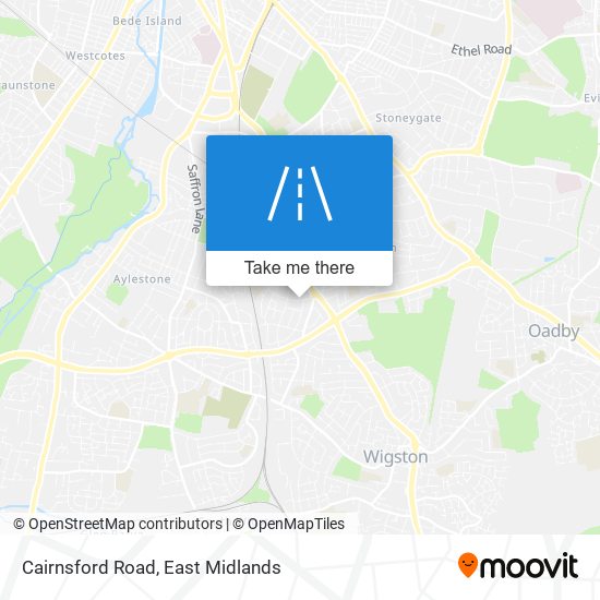 Cairnsford Road map