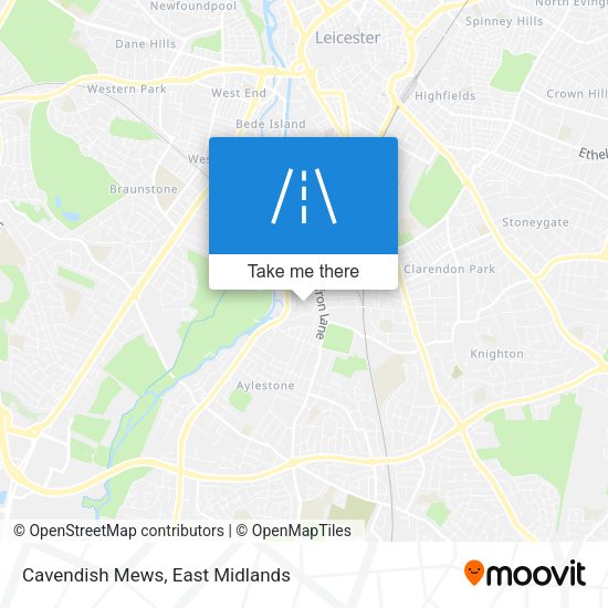 Cavendish Mews map