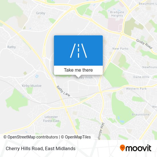 Cherry Hills Road map