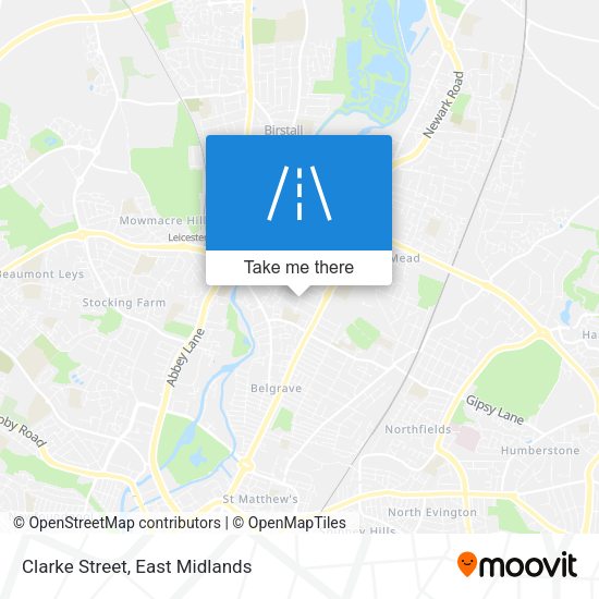 Clarke Street map