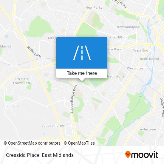 Cressida Place map