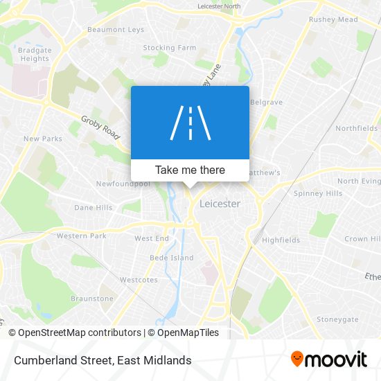 Cumberland Street map