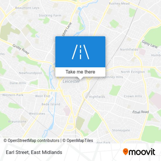 Earl Street map