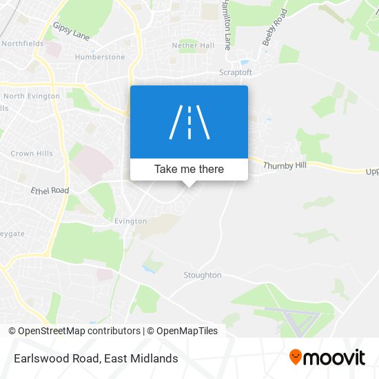 Earlswood Road map