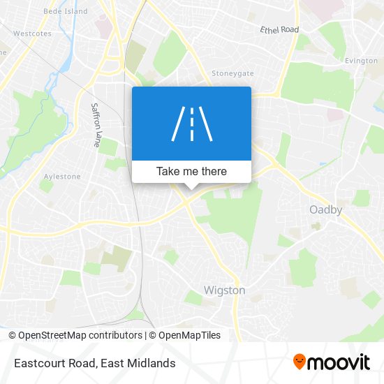 Eastcourt Road map