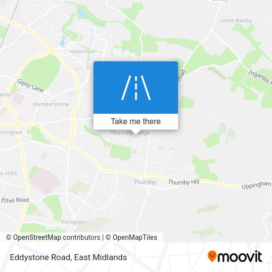 Eddystone Road map