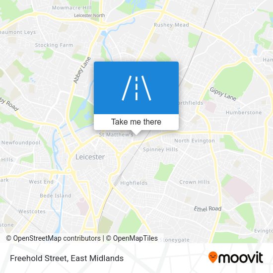 Freehold Street map