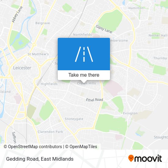 Gedding Road map