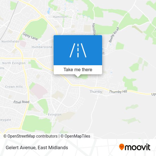 Gelert Avenue map
