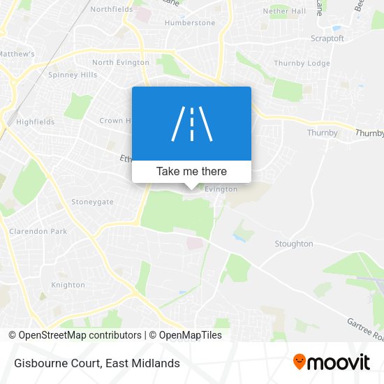 Gisbourne Court map
