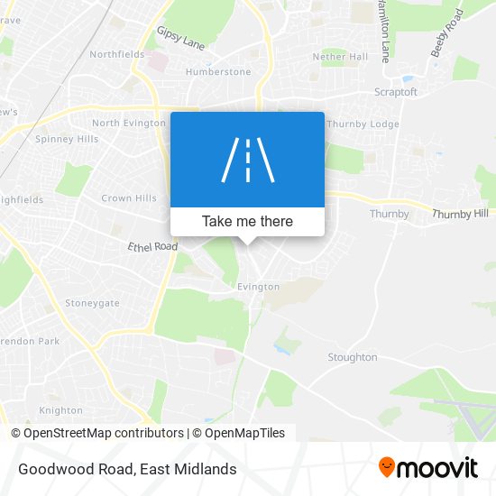 Goodwood Road map