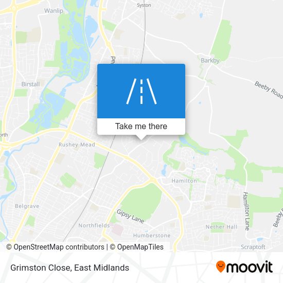 Grimston Close map