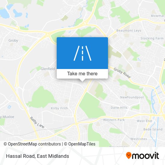 Hassal Road map