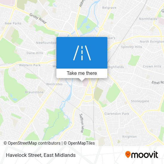 Havelock Street map