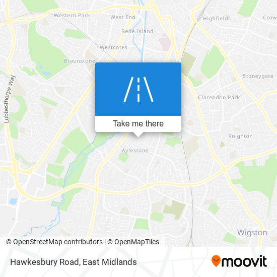 Hawkesbury Road map