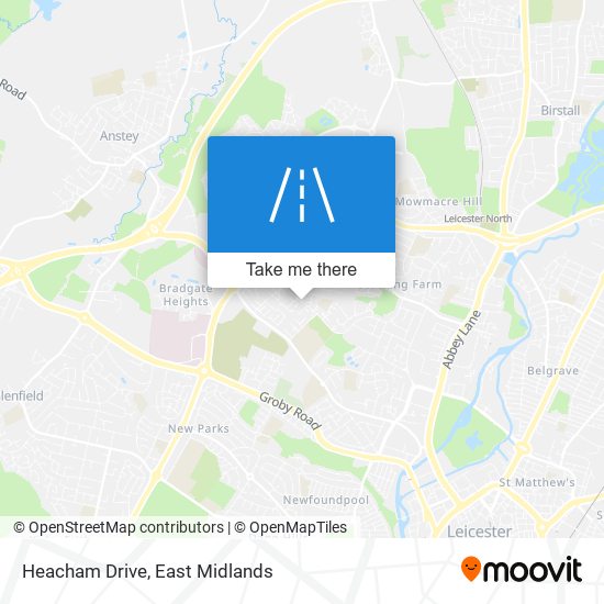 Heacham Drive map