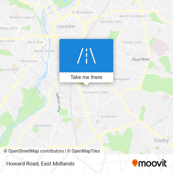 Howard Road map