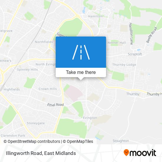 Illingworth Road map