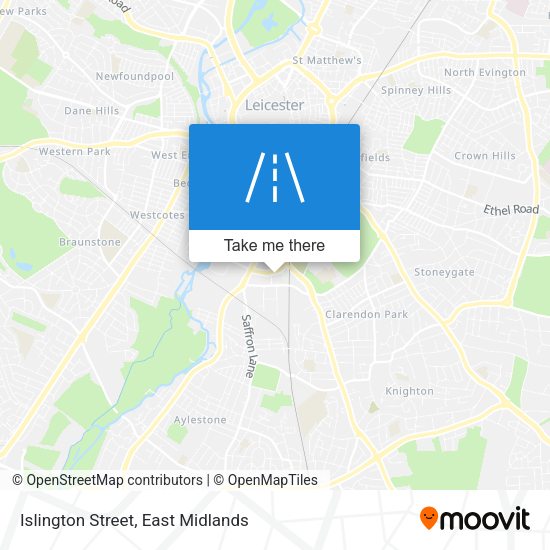 Islington Street map