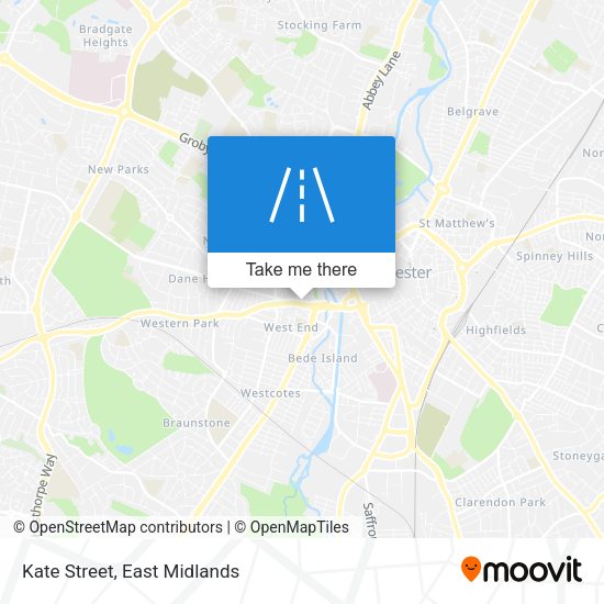 Kate Street map