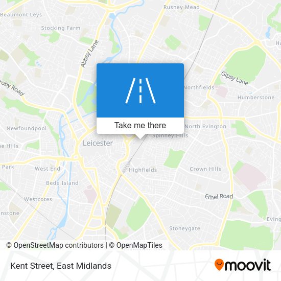 Kent Street map