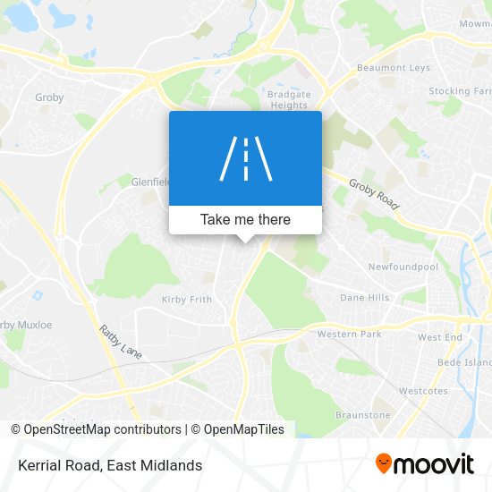 Kerrial Road map
