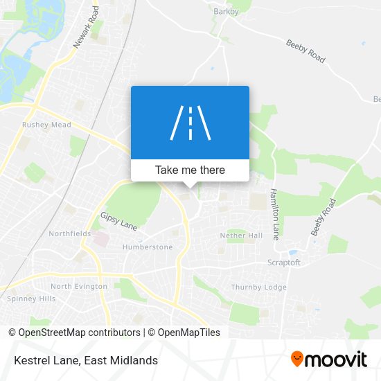 Kestrel Lane map