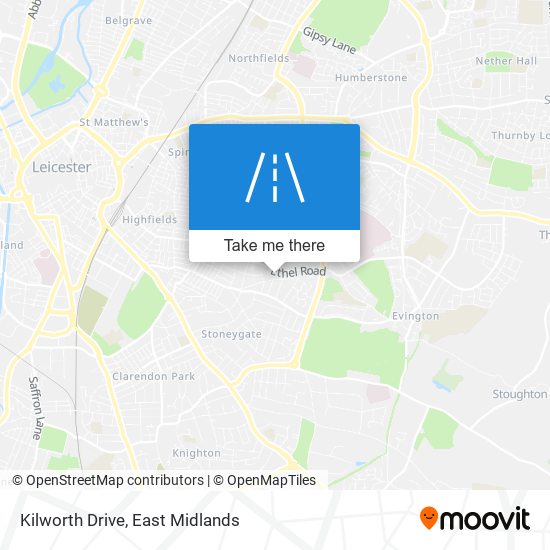 Kilworth Drive map