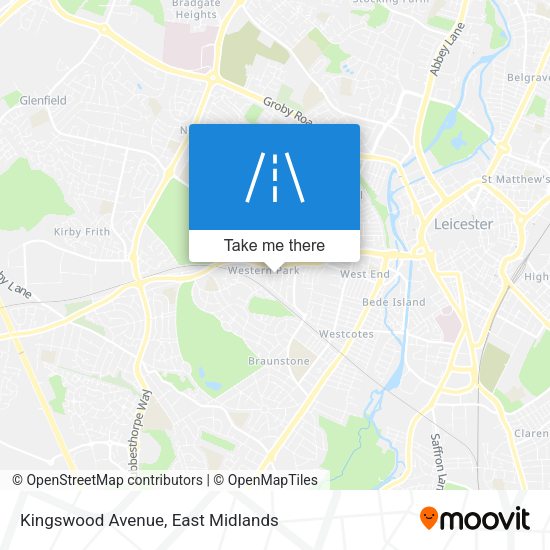 Kingswood Avenue map