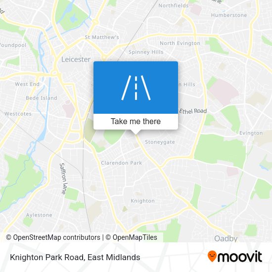 Knighton Park Road map