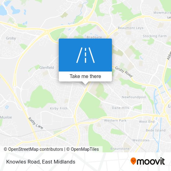 Knowles Road map