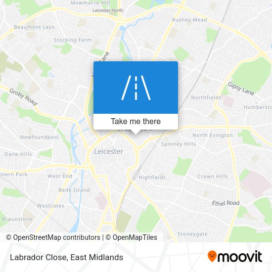Labrador Close map