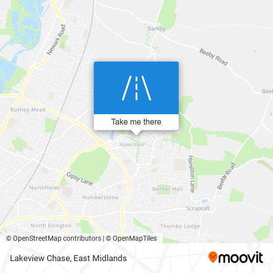 Lakeview Chase map