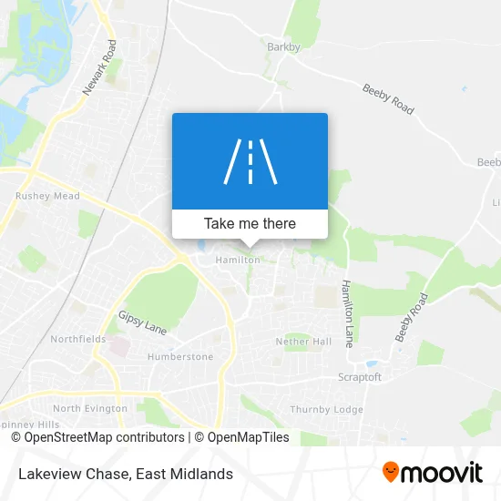 Lakeview Chase map