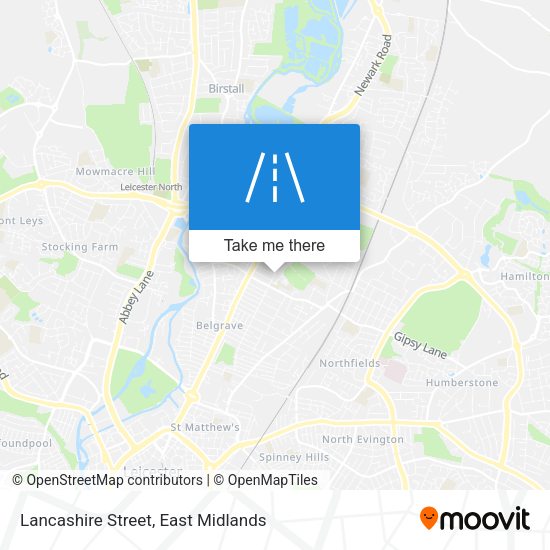 Lancashire Street map