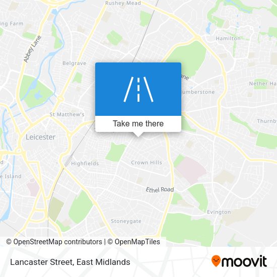 Lancaster Street map