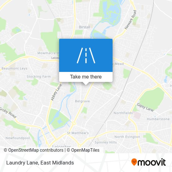 Laundry Lane map