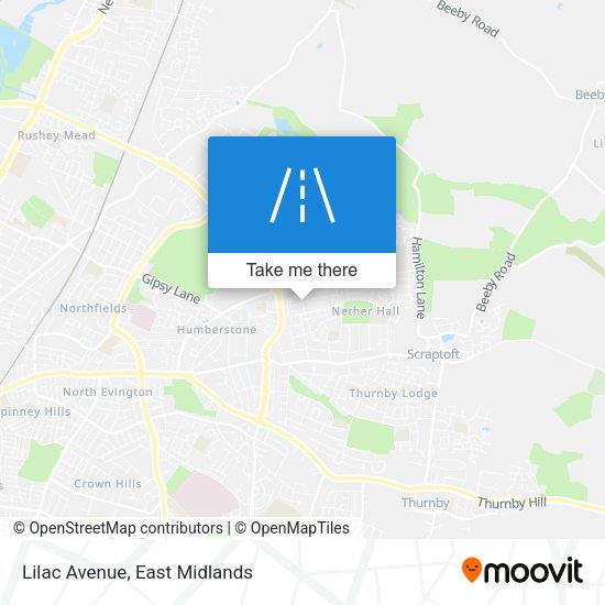 Lilac Avenue map