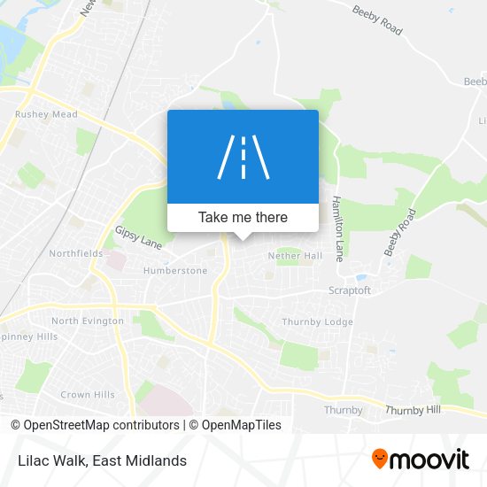 Lilac Walk map