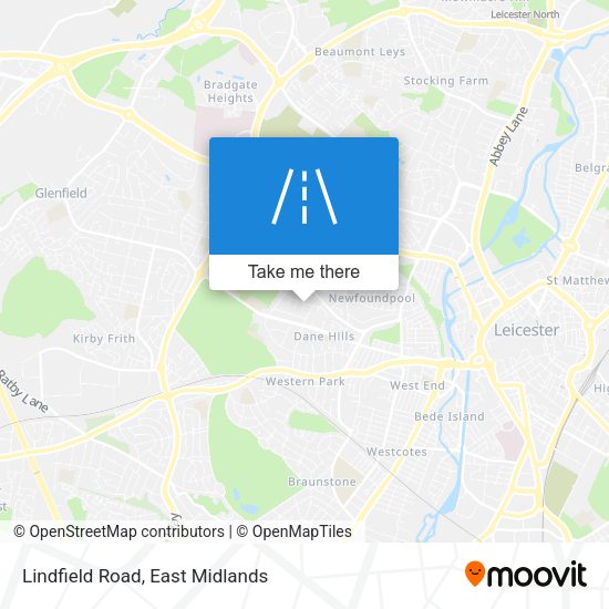 Lindfield Road map