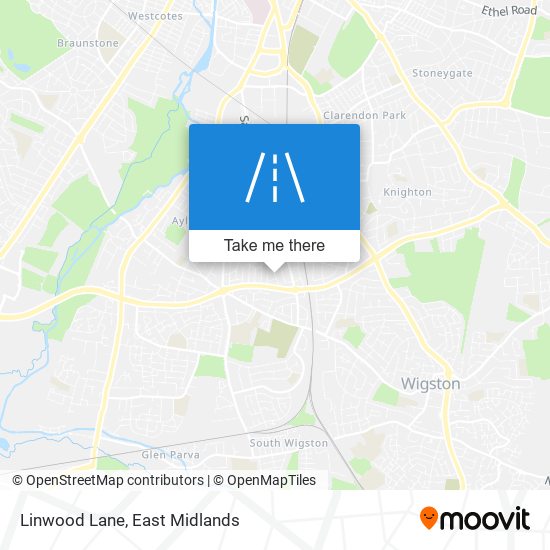 Linwood Lane map
