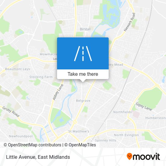 Little Avenue map