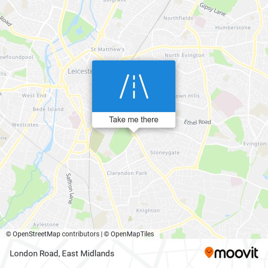 London Road map