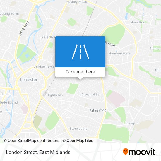 London Street map